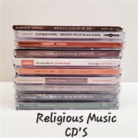 10 Pre-Owned Music CDs - Religious / Gospel