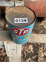 STP diesel treatment- vintage metal can -full