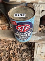 STP Radiator Treatment - vintage metal can -full