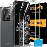 [2+2 Pack] UniqueMe 3D Tempered Glass Screen Pro