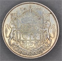 1949 RCM 50 Cent Silver Piece