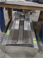 PAIR OF RUNNING BOARDS  FOR 2011 SD PICK UP