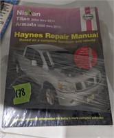 HAYNES REPAIR MANUAL TITAN 2004-2014