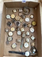 Assorted Mens Watch Faces and Cases