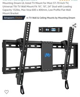 MSRP $35 Tilting tv mount