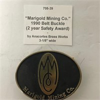 Marigold Mining Belt Buckle