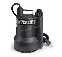 Everbilt $114 Retail 1/6 HP Utility Pump, Plastic