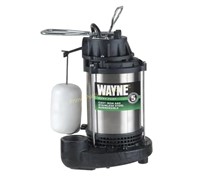 Wayne $174 Retail 3/4 HP Submersible Sump Pump