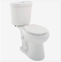2-piece Dual Flush Round Toilet