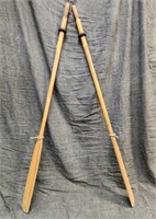 Two Oars with Boat Mounts