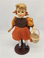 Hummel Porcelain Doll "School Girl" in origina box