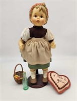 Hummel Porcelain Doll "Valentine Gift" in box