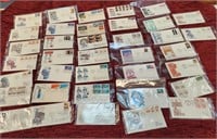 Lot of First Day Cover Stamps