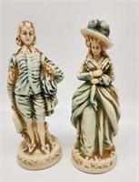 New Art Wares Chalkware Colonial Couple
