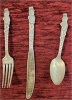 Planters Peanut Advertising Silver Plate Cutlery