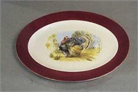 Homer Laughlin Oval Turkey Platter