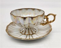 Royal Sealy Lustre Cup and Saucer