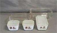 Pyrex Early American Fridgies & Loaf Pans