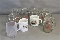F.O.E. Handled Glass Mugs & More