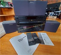Sony Sound System - Receiver, 5-Disc Changer &