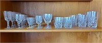 Assortment of Crystal Glasses
