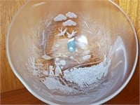 Crystal Walther Glass Bowl