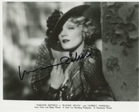 Marlene Dietrich signed Blonde Venus movie photo