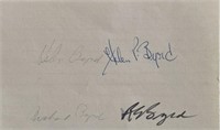 Helen and Michael Byrd original signature