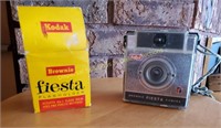 Brownie Fiesta Camera + Flasholder