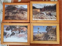 Four Wild Life Prints
