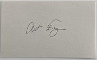 Post-it Note Art Fry  original signature.