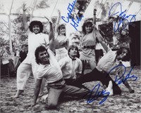 Fame TV show cast signed  photo