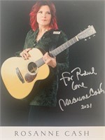 Roseanne Cash signed photo