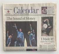 Los Angeles Times 2000 vintage newspaper