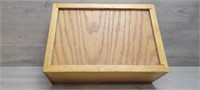 Wood Box Full of Mysterious Random Items