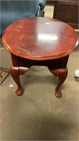 Vintage, oval, accent table