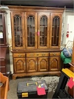 Solid wood, China hutch/vintage