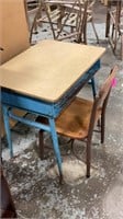 Vintage School desk and chair