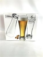 Libbey 4 Piece Giant Beer Glasses