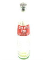 Vintage Rare Diet-Rite Pint Soda Bottle