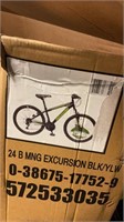 Mongoose 24 inch excursion bicycle