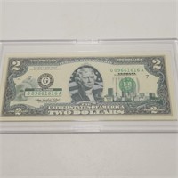 2003 A $2 Georgia FEDERAL RESERVE NOTE BILL