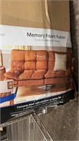 Mainstays memory foam futon