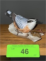 LENOX RED-BREASTED NUTHATCH FIGURINE