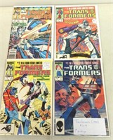 Marvel Transformers 1984 #1-4 1st Printing Comics
