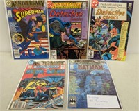 5 Vintage DC Anniversary Comics