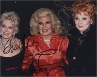 Eva Gabor, Ginger Rogers and Lucille Ball signed