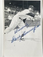 Chicago White Sox Sandy Consuegra signed photo