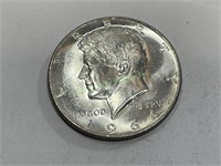 1964  BU Kennedy Half Dollar