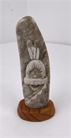 Marvin Toya Indian Stone Carving Sculpture